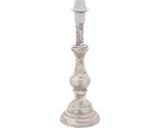 Picior Veioza Vintage E14 Max. 1x40w, 30 Cm, Taupe Patinat