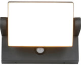 Aplica Cu Led Integrat Kansas 10w 1000 Lumeni, Senzor De Miscare, Pentru Exterior Ip54, Antracit