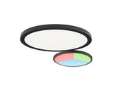 Plafoniera Cu Led Integrat Nebula 18w 1880 Lumeni, Negru