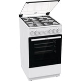 Aragaz GORENJE GGI5B20WF, 4 arzatoare, Gaz, L 50 cm, Alb
