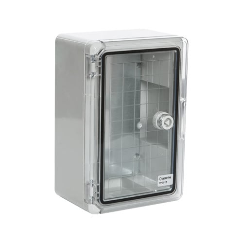 Dulap Aparate Electrice Vision 25x33x13 Cm, Ip65 Gri Transparent