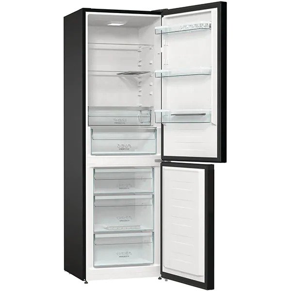 Combina frigorifica GORENJE RK6191SYBK, FrostLess, 314 l, H 185 cm, Clasa A+, Negru