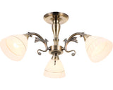 Lustra Isra E27 Max. 3x11w, Bronz Antic