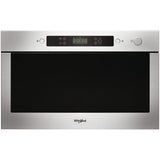 Cuptor cu microunde incorporabil Whirpool AMW435IX, 22 l, 750 W, Tehnologie 3D, Timer, Keep Warm, Afisaj digital, Child lock, Inox