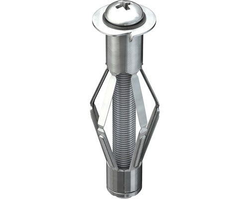 Ancore Metalice Cu Surub Tox Acrobat Ø10x52 Mm, Filet Metric M5, 50 Bucati, Pentru Perete Fals