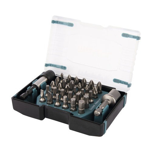 Set biti, Torx, PH, PZ, drept, hexagonal, 32 piese