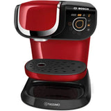 Espressor Bosch Tassimo MY WAY TAS6503, 1500W, 1.3 L, T-Disc, Tehnologie INTELLIBREW, 4 setari de memorie, capsule, Rosu
