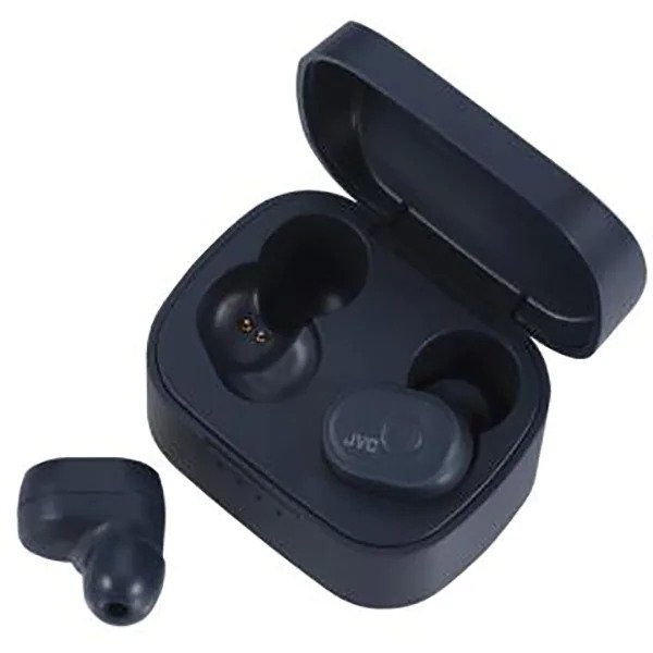 Casti JVC HA-A10T, True Wireless, Bluetooth, In-Ear, Microfon, Albastru
