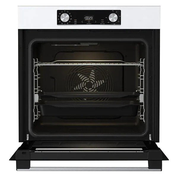Cuptor Incorporabil GORENJE BOS6737E13WG, Electric, Airfry, Gatire asistata cu abur, Autocuratare Hidrolitica, 77 l, Clasa A, Alb