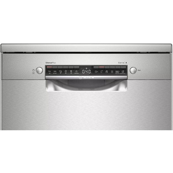 Masina de Spalat Vase BOSCH SMS4EVI10E, 13 seturi, 6 programe, 60 cm, Clasa C, Inox
