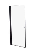 Usa de Dus Batanta Sanotechnik Sanoflex 65-67x195 cm, Profil Negru