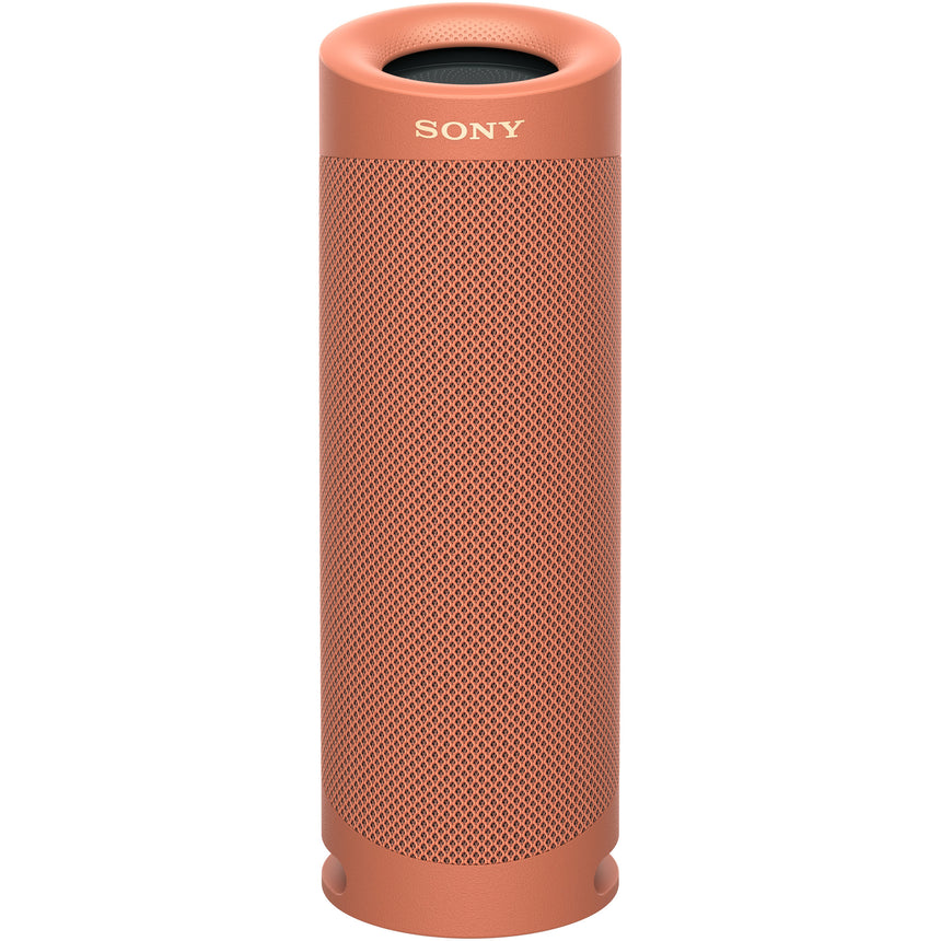 Boxa portabila Sony SRS-XB23R, Extra Bass, Rezistenta la apa IP67, Bluetooth 5.0, Autonomie 12 ore, Microfon, Rosu