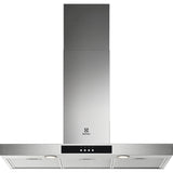 Hota incorporabila decorativa Electrolux LFT429X, Putere de absorbtie 600 mc/h, 1 motor, 90 cm, Inox