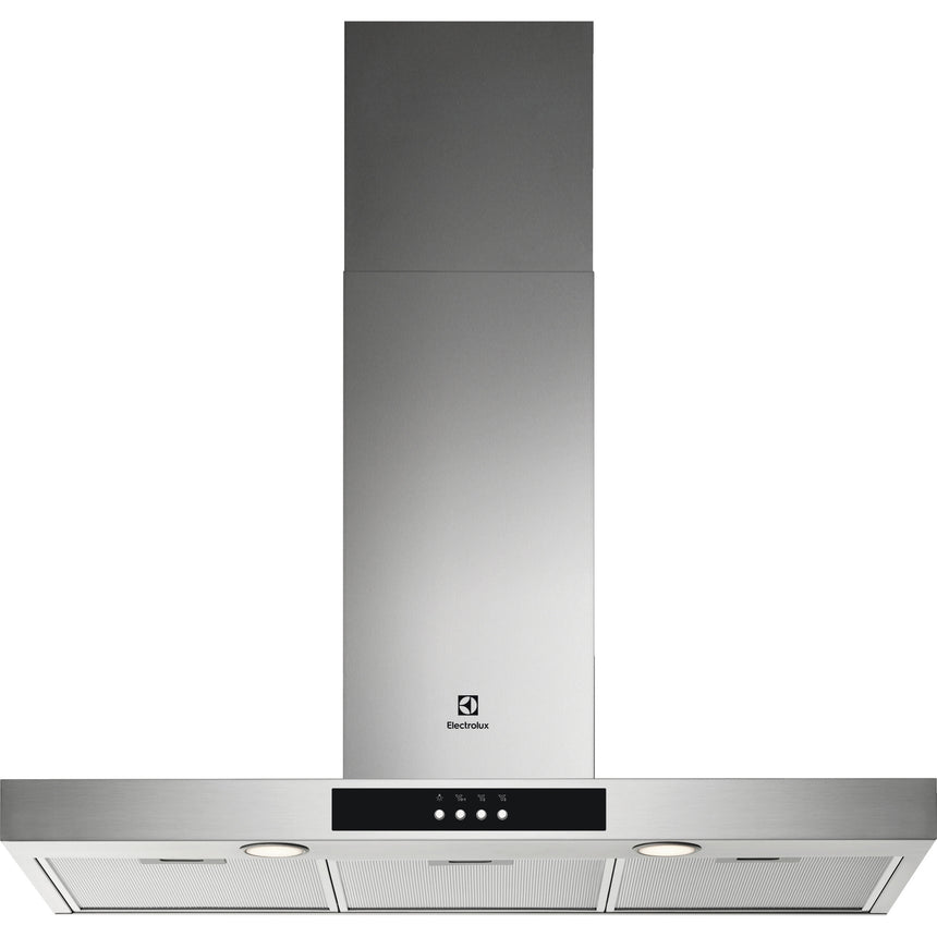 Hota incorporabila decorativa Electrolux LFT429X, Putere de absorbtie 600 mc/h, 1 motor, 90 cm, Inox