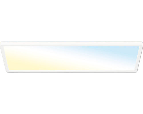 Plafoniera Cu Led Integrat Slim 23w 3000 Lumeni 2700-6500k, Cu Telecomanda, Alba