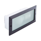 Lumina de exterior neagra din metal 23.5 cm, E27, IP44, Flossy Brilliant