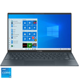Laptop ultraportabil ASUS ZenBook 14 UX425EA cu procesor Intel® Core™ i5-1135G7, 14", Full HD, 8GB, 512GB SSD, Intel Iris Xᵉ Graphics, Windows 10 Home, Pine Grey