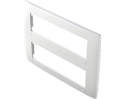 Rama Aparataje Tem Soft 2x7 Module, Alb