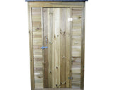 Magazie Gradina Habrita Cu Podea Lemn 111x175 Cm Natur