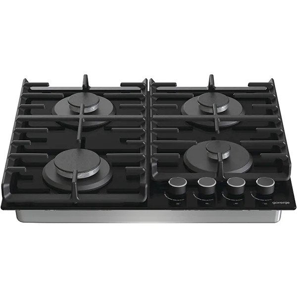 Plita incorporabila GORENJE GT642AB, 4 arzatoare, Negru