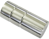 Capat Ally Cilindru Aspect Inox, Set 2 Buc