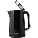 Fierbator Apa GORENJE K17DWD, 1.7l, 2200W, Negru-Argintiu