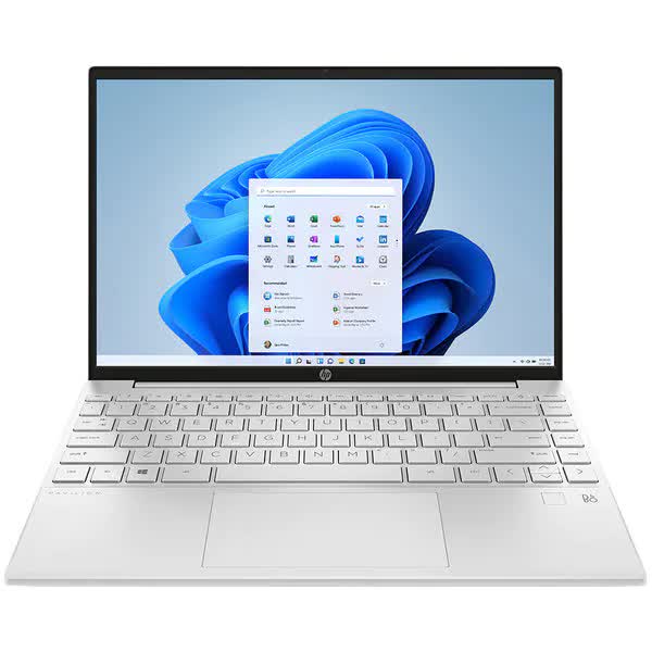 Laptop HP Pavilion Aero 13-be1007nn, AMD Ryzen 7 5825U pana la 4.5GHz, 13.3", WQUXGA, 16GB, SSD 512GB, AMD Radeon Graphics, Windows 11 Home, Argintiu