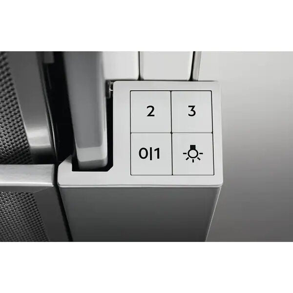 Hota telescopica incorporabila Electrolux LFP326S, Putere de absorbtie 410 mc/h, 1 motor, 60 cm, Inox
