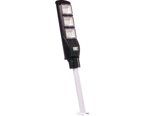Corp Iluminat Stradal Cu Incarcare Solara Ql Lighting 4800 Lumeni 6000-8000k, Acumulator 18000mah, Protectie La Umiditate Ip65, cu Suport De Fixare