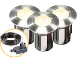 Spoturi Incastrate Season Lights Gu5 Max. 0, 5w, Ø42mm, Pentru Exterior Ip67, Otel Inoxidabil