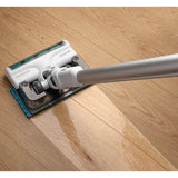 Aspirator vertical GORENJE Freestyle Move SVC252FMWT, 0.5l, 25.2V, Autonomie max 60 min, Iluminare LED, Alb-Argintiu