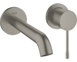 Baterie lavoar Grohe Essence 19408AL1, 1/2'', montare pe perete, 180 mm, mat, grafit