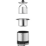 Aparat de gatit la aburi WMF Kitchenminis 415260011, 1l, 220W, Argintiu-Negru