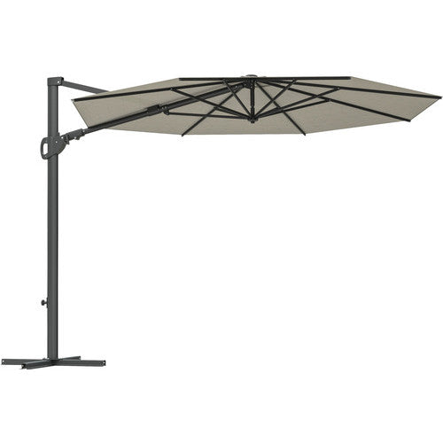 Umbrela suspendata Soluna Barjac Ø 300 cm H 251 cm 220 g/mp ecru