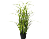 Planta Artificiala Iarba In Ghiveci H 97 Cm Verde