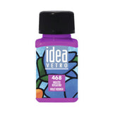 Vopsea pentru Pictura Sticla Idea Vetro Maimeri - Violet Reddish - 60 ml