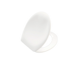 Capac WC PRESSALIT Sway D, inchidere lenta, alb