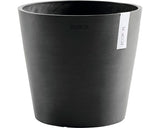 Ghiveci Ecopots Amsterdam Cu Sistem De Irigare Plastic Ø 30 Cm H 26 Cm Gri Inchis