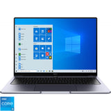 Laptop Huawei Matebook 14 cu procesor Intel® Core™ i5-1135G7, 14", 2K, 8 GB, 512GB SSD, Intel® Iris® Xe Graphics, Windows 10 Home, Grey