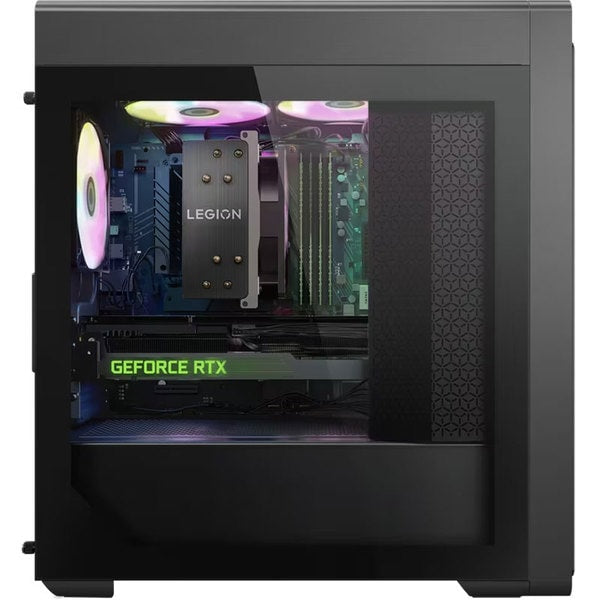 Sistem Desktop Gaming LENOVO Legion T5 26IRB8, Intel Core i5-13400 pana la 4.6GHz, 16GB, SSD 1TB, NVIDIA GeForce RTX 3060 12GB, Free Dos, Gri