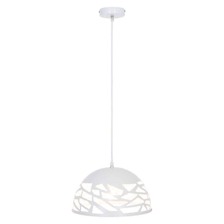 Pendul interior Norena, E27 1x MAX 60W, Alb mat