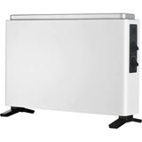 Convector Electric de Podea MIDEA NDK20-21AE, 3 Trepte Putere, 2000 W, Termostat Reglabil, Alb