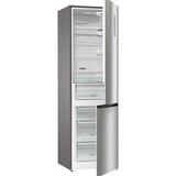 Combina frigorifica GORENJE NRC6204SXL4, No Frost Plus, 361 l, H 200 cm, Clasa C, Inox