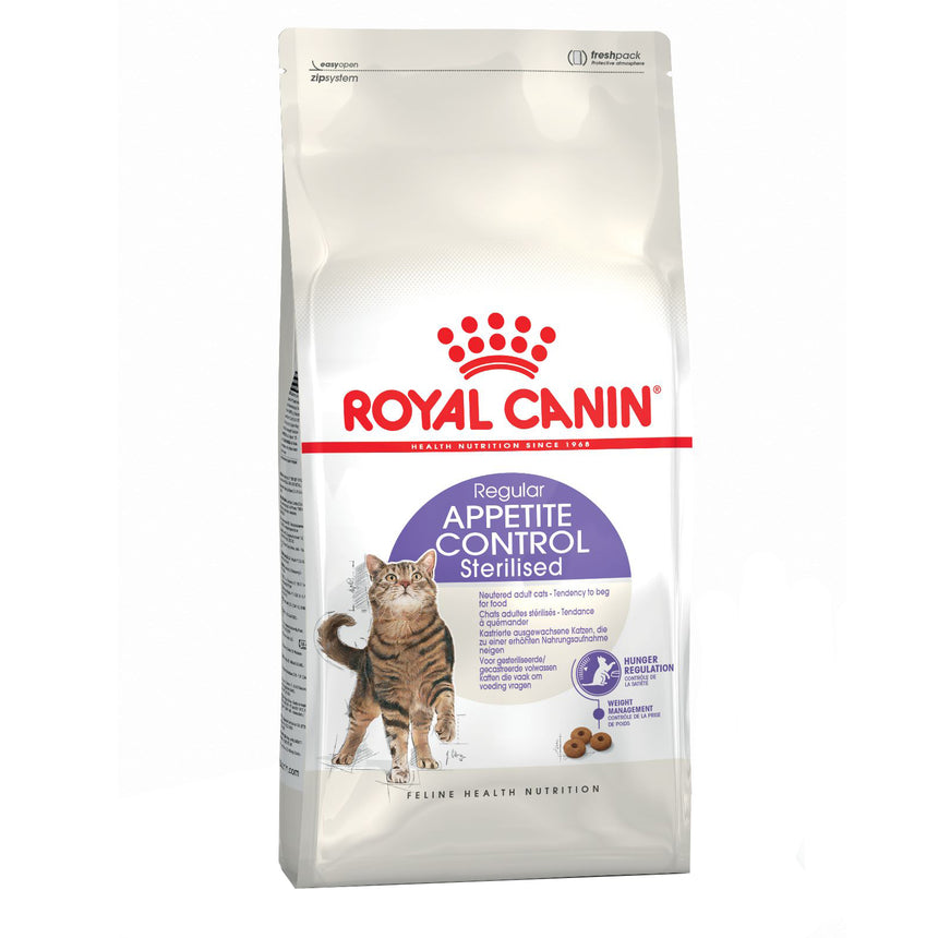 Hrana uscata pentru pisici Royal Canin, Sterilised, Appetite Control, 4kg