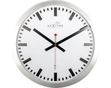 Ceas Perete Nextime Station Stripe Index Radiocontrolled Ø 35 Cm