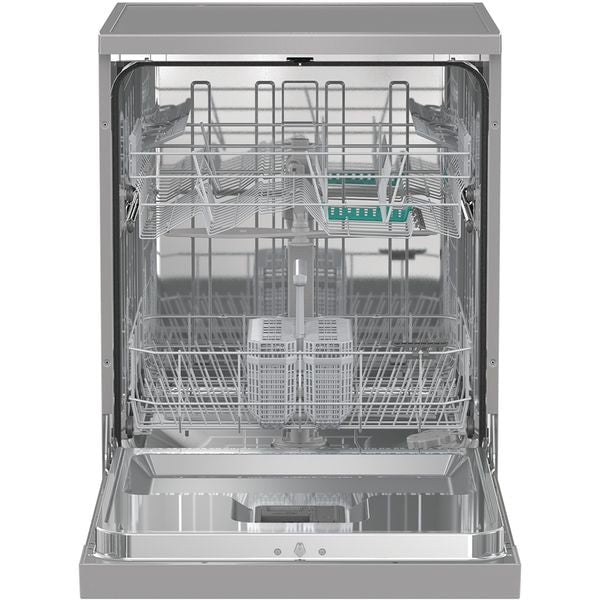 Masina de Spalat Vase Independenta GORENJE GS642E90X, 13 Seturi, 6 Programe, 60 cm, Clasa E, Argintiu