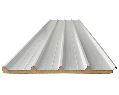Panou Sandwich Termoizolant Pentru Acoperis Precit 3000x1000x40 Mm Alb