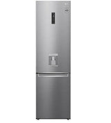 Combina frigorifica LG GBF62PZHMN, No Frost, 383 l, H 203 cm, Clasa A++, dozator apa, Argintiu
