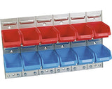 Set Panou Perforat Cu 12 Casete De Organizare Hünersdorff 630x380 Mm