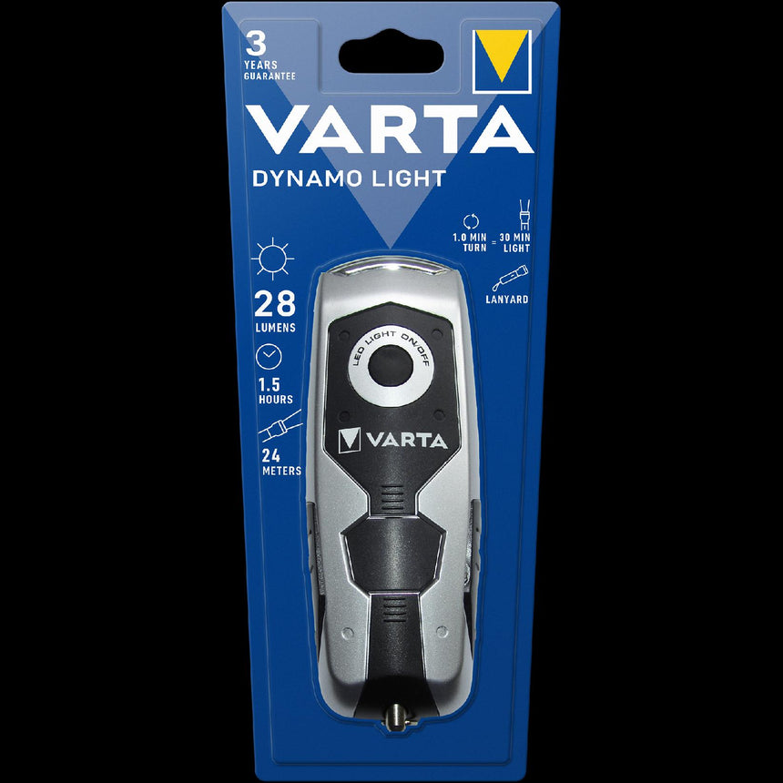 Lanterna Varta 17680 Dynamo Light LED Acumulator Litiu-ion 120 mAh
